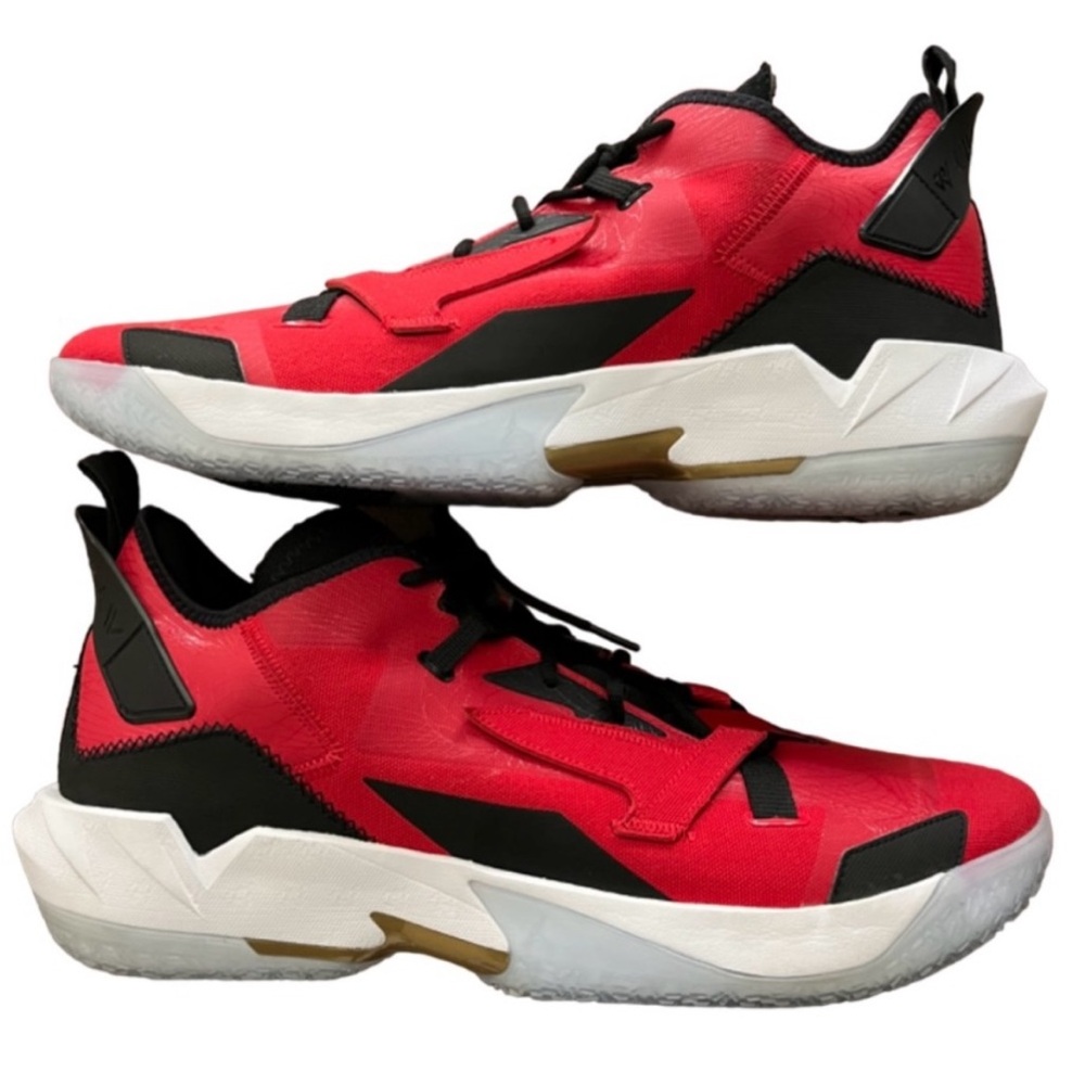 Jordan Why Not Zer0.4 “Bred" Red/Black sneakers DD4887-600 -Size 18